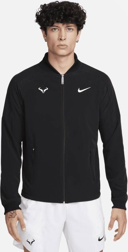 Nike Dri-FIT Rafa Tennisjack voor heren Zwart