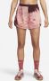 Nike Dri-FIT Repel Hardloopshorts met binnenbroekje halfhoge taille en zakken voor dames (8 cm) Rood - Thumbnail 1