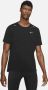 Nike Rise 365 Dri-FIT hardlooptop met korte mouwen voor heren Zwart - Thumbnail 1