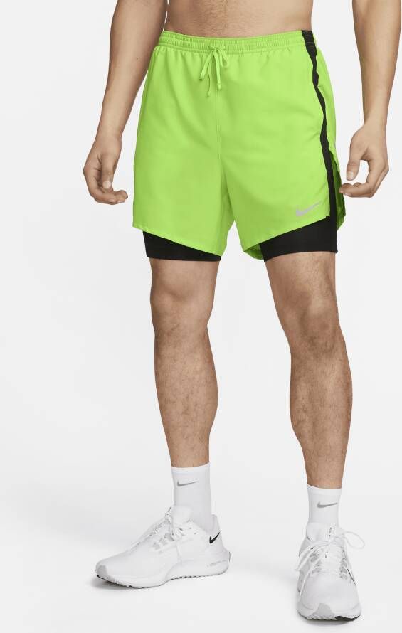Nike Dri-FIT Run Division Stride Hardloopshorts voor heren Groen