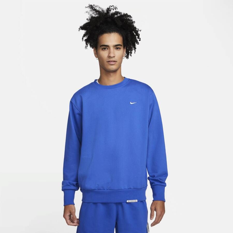 Nike Standard Issue Dri-FIT basketbaltop met ronde hals voor heren (28 cm) Blauw