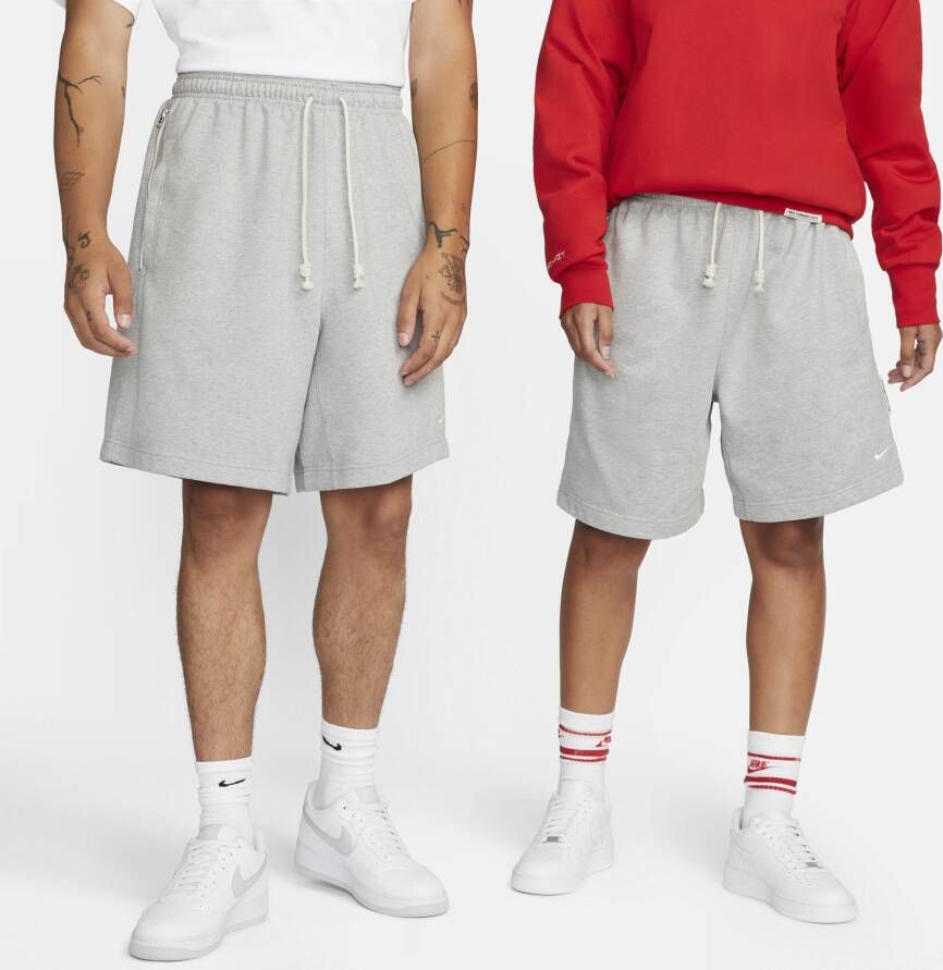 Nike Standard Issue Dri-FIT basketbalshorts voor heren (20 cm) Grijs