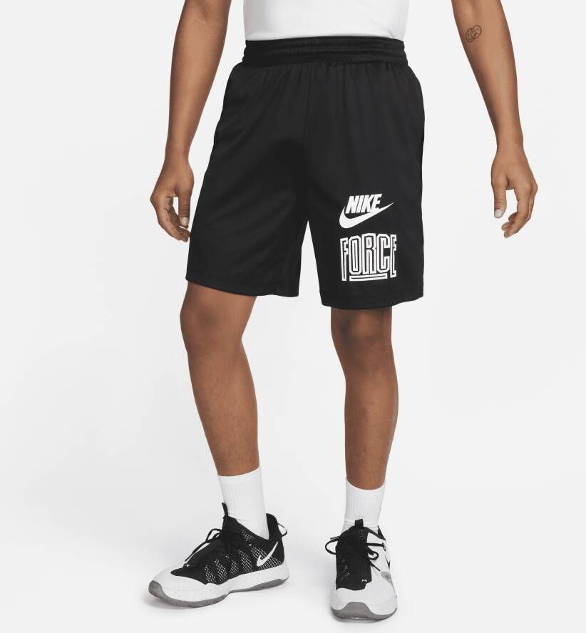Nike Dri-FIT Starting 5 Basketbalshorts voor heren Zwart
