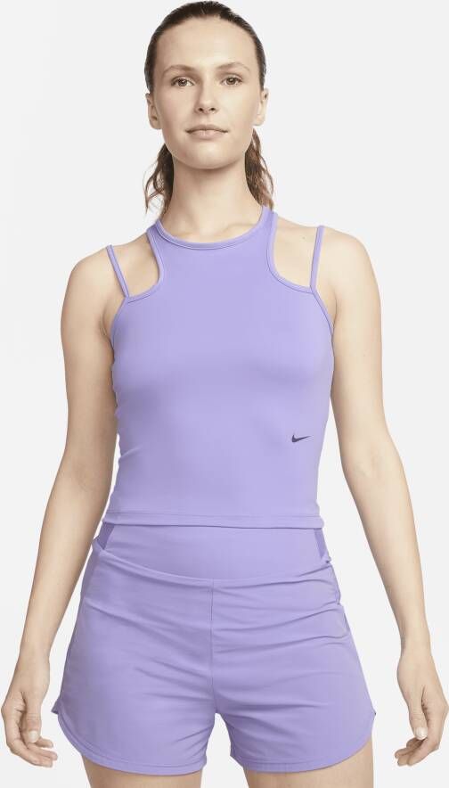 Nike Dri-FIT Stealth Evaporation City Ready Tanktop voor dames Paars