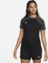 Nike Dri-FIT Strike Damestop met korte mouwen Zwart - Thumbnail 1
