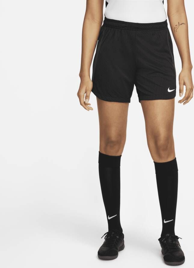Nike Dri-FIT Strike Voetbalshorts voor dames Zwart