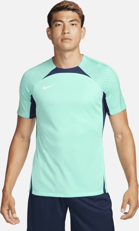 Nike Dri-FIT Strike Voetbaltop met korte mouwen voor heren Groen
