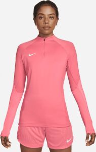 Nike Dri-FIT Strike Voetbaltrainingstop met lange mouwen voor dames Roze