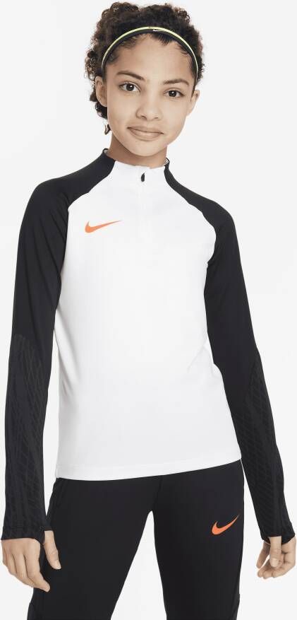 Nike Dri-FIT Strike Voetbaltrainingstop voor kids Wit