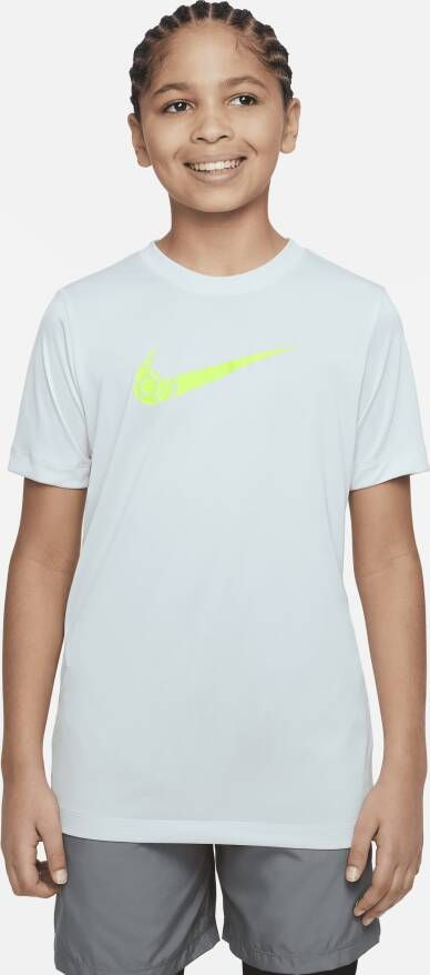 Nike Shirt Grijs Voetbalshirt Jongens