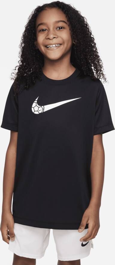 Nike Shirt Zwart Voetbalshirt Jongens