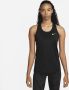Nike Dri-Fit mouwloze top voor dames Dw0706 Zwart Dames - Thumbnail 2