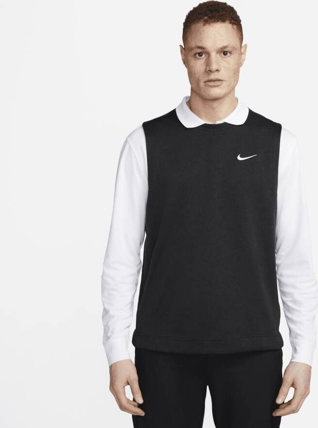 Nike Dri-FIT Tour Golfbodywarmer voor heren Zwart