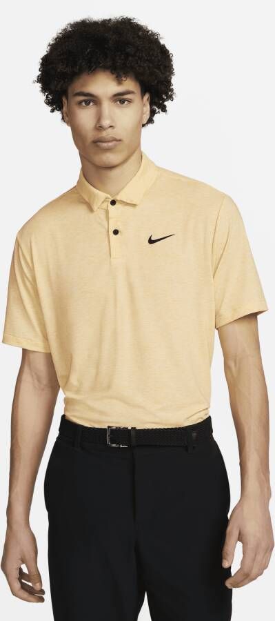 Nike Dri-FIT Tour Golfpolo voor heren Bruin