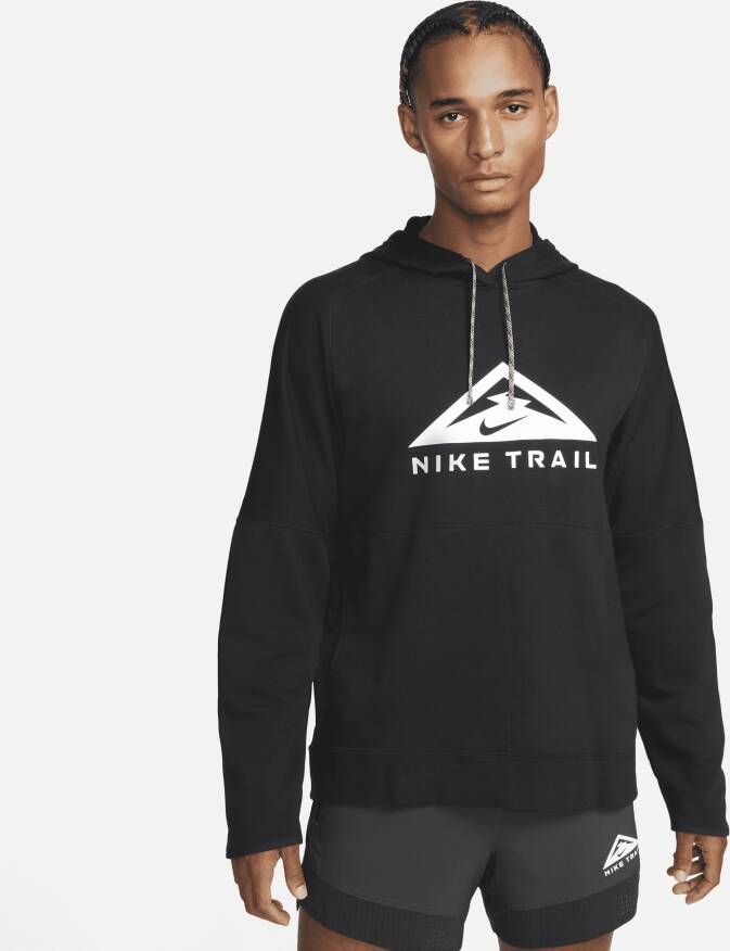 Nike Trail Magic Hour hardloophoodie met Dri-FIT voor heren Zwart