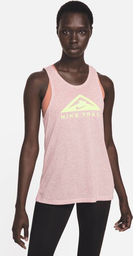 Nike Dri-FIT Trailrunningtanktop voor dames Meerkleurig