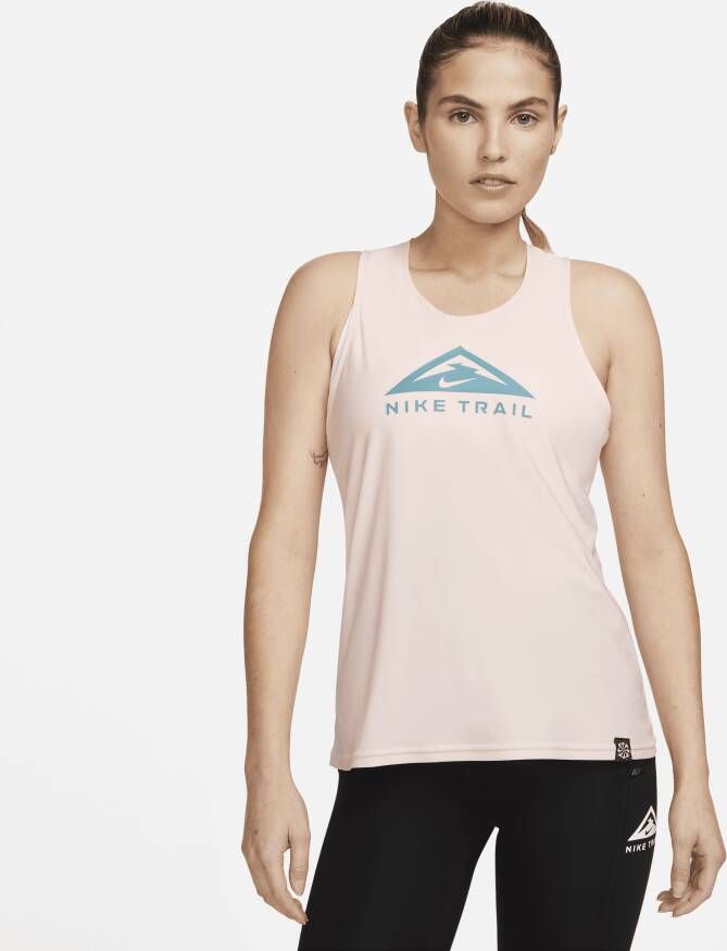 Nike Dri-FIT Trailrunningtanktop voor dames Roze
