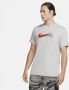 Nike Dri-FIT Trainingsshirt met Swoosh voor heren Grijs - Thumbnail 2