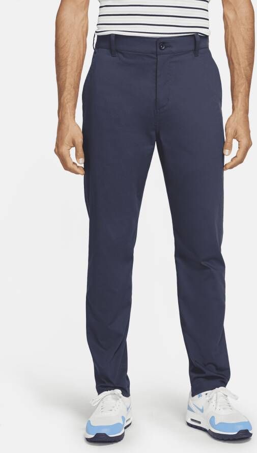 Nike Dri-FIT UV Chino golfbroek met slanke pasvorm voor heren Blauw