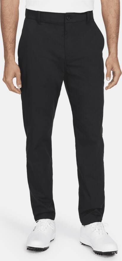 Nike Dri-FIT UV Chino golfbroek met slanke pasvorm voor heren Zwart