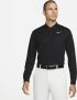Nike Dri-FIT Victory Golfpolo met lange mouwen voor heren Zwart - Thumbnail 1