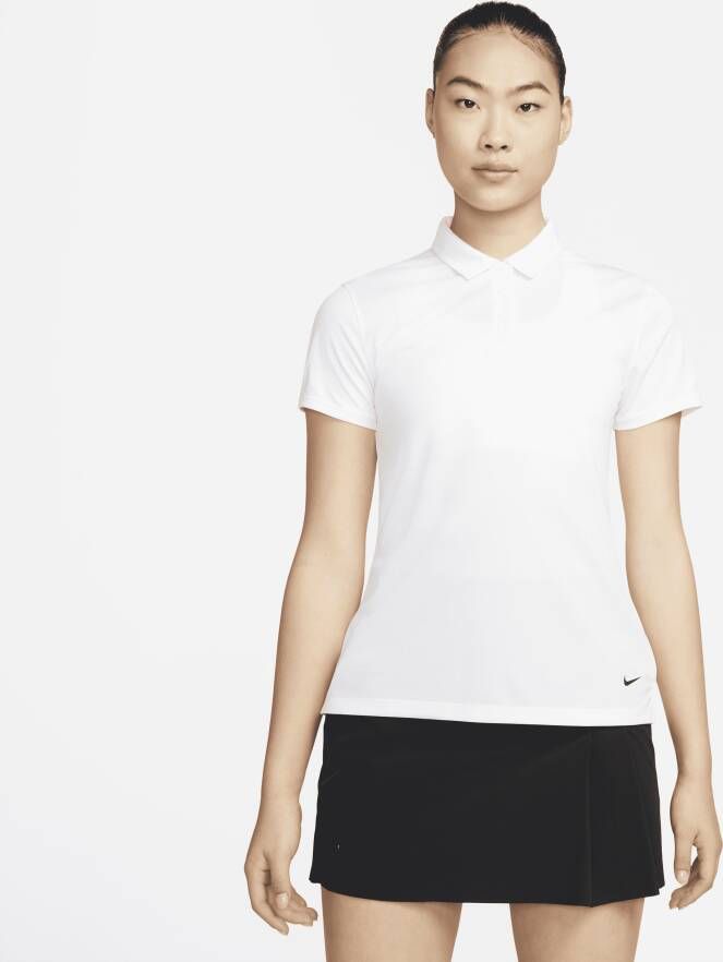 Nike Dri-FIT Victory Golfpolo voor dames Wit