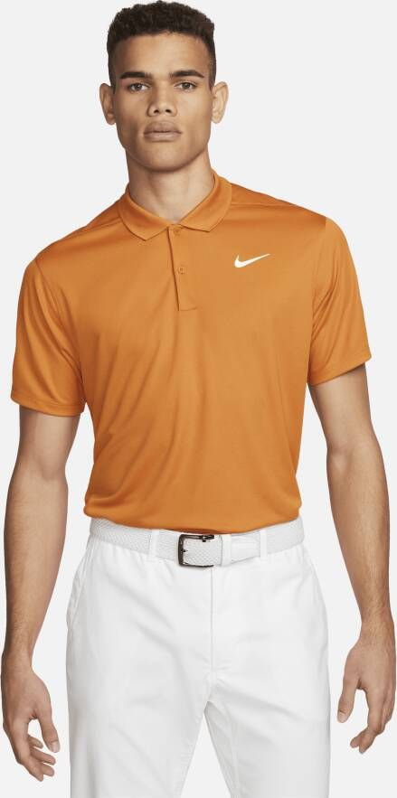 Nike Dri-FIT Victory Golfpolo voor heren Oranje