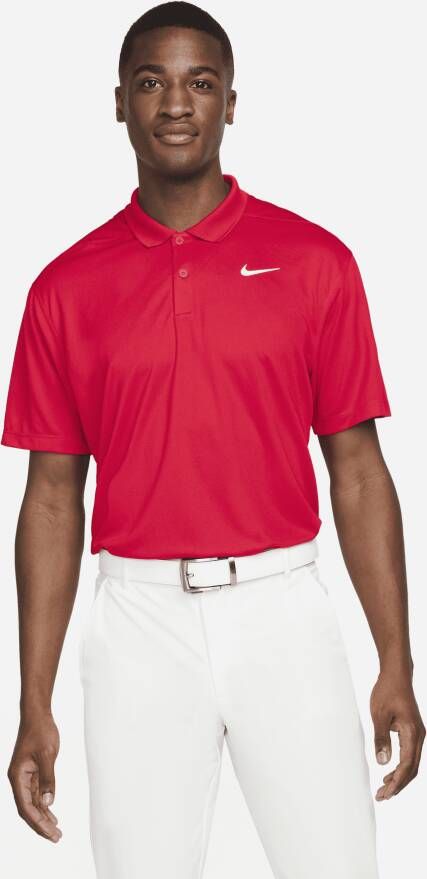Nike Dri-FIT Victory Golfpolo voor heren Rood