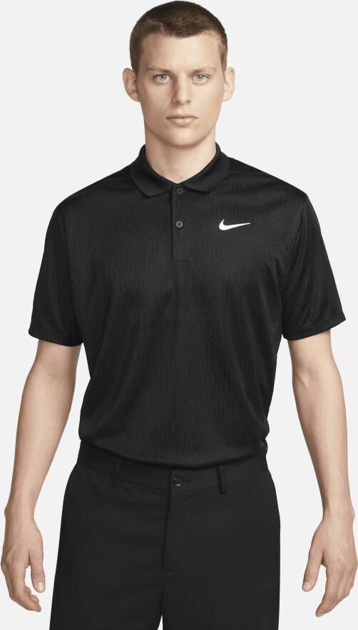 Nike Dri-FIT Victory+ Golfpolo voor heren Zwart