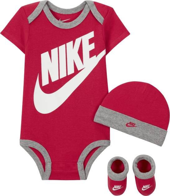 Nike Driedelige babyset (0-6 maanden) Roze