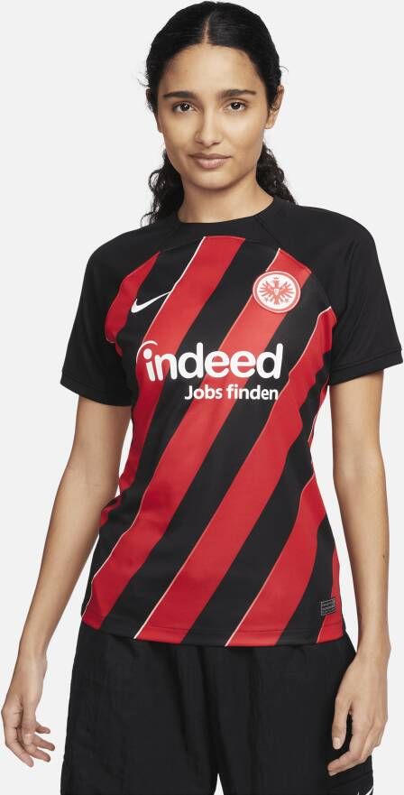 Nike Eintracht Frankfurt 2023 24 Stadium Thuis Dri-FIT voetbalshirt voor dames Zwart