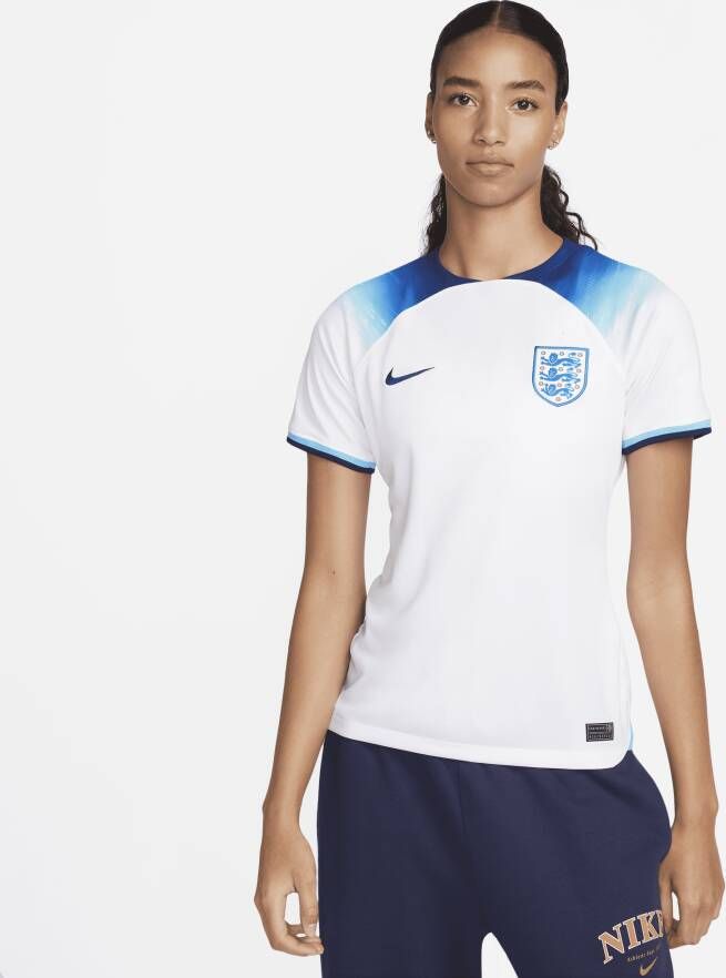 Nike Engeland 2022 23 Stadium Thuis Dri-FIT voetbalshirt voor dames Wit