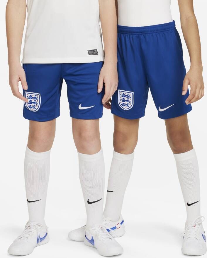 Nike Engeland 2023 Stadium Thuis Dri-FIT voetbalshorts voor kids Blauw