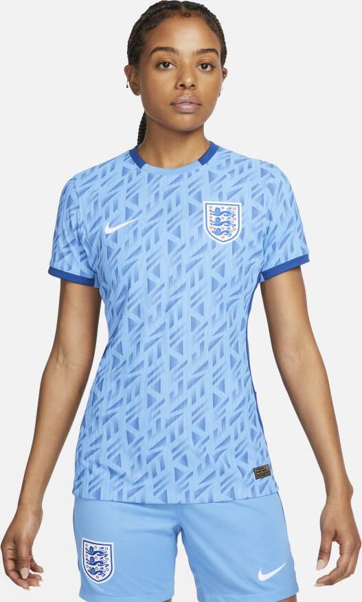 Nike England 2023 Lionesses Engeland Match Uit Dri-FIT ADV voetbalshirt voor dames Blauw