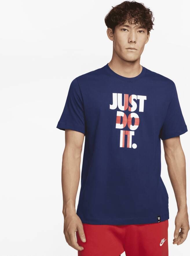 Nike Engeland JDI T-shirt voor heren Blauw