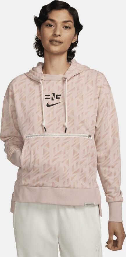 Nike England 2023 Lionesses Engeland Standard Issue Dri-FIT hoodie voor dames Roze