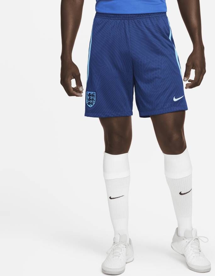Nike Engeland Strike Dri-FIT knit voetbalshorts voor heren Blauw