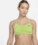 Nike Essential Bikinitop met racerback Geel - Thumbnail 1