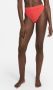 Nike Essential Zwembroekje met hoge taille voor dames Rood - Thumbnail 1