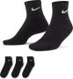 Nike Everyday Cushioned Trainingsenkelsokken (3 paar) Zwart - Thumbnail 3
