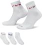Nike Everyday Plus Cushioned Trainingsenkelsokken (3 paar) Meerkleurig - Thumbnail 1