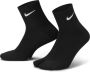 Nike Everyday Plus Lichte enkelsokken met gesplitste tenen Zwart - Thumbnail 1