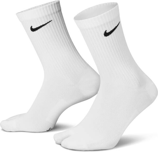 Nike Everyday Plus Lightweight Crew sokken Wit
