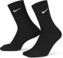 Nike Everyday Plus Lightweight Crew sokken Zwart - Thumbnail 1