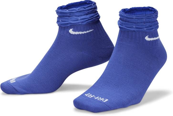 Nike Everyday Trainingsenkelsokken Blauw
