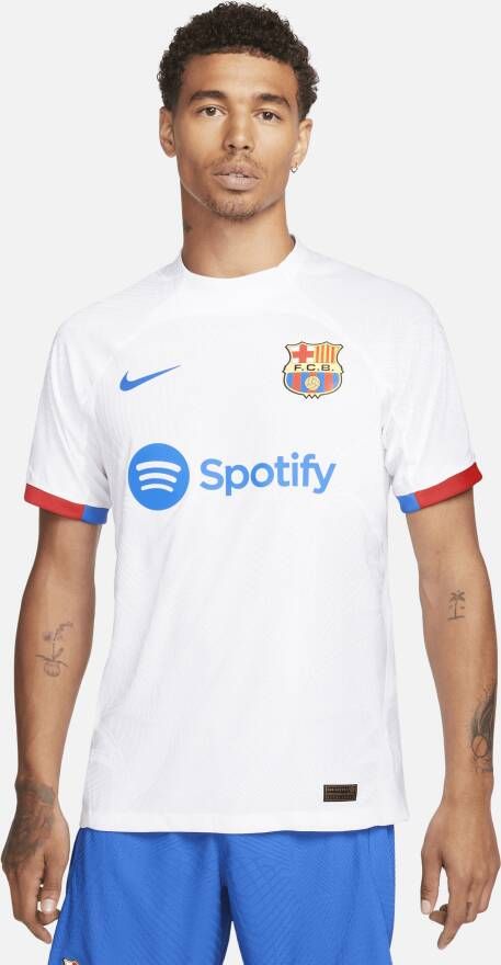 Nike FC Barcelona 2023 24 Match Uit Dri-FIT ADV voetbalshirt voor heren Wit