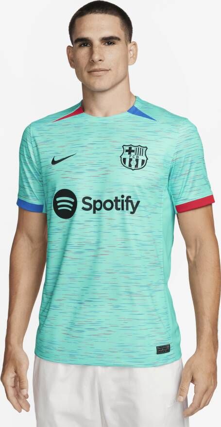 Nike FC Barcelona 2023 24 Stadium Derde Dri-FIT voetbalshirt voor heren Blauw