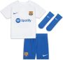 Nike FC Barcelona 2023 24 Vierde Dri-FIT driedelig tenue voor baby's peuters Wit - Thumbnail 1