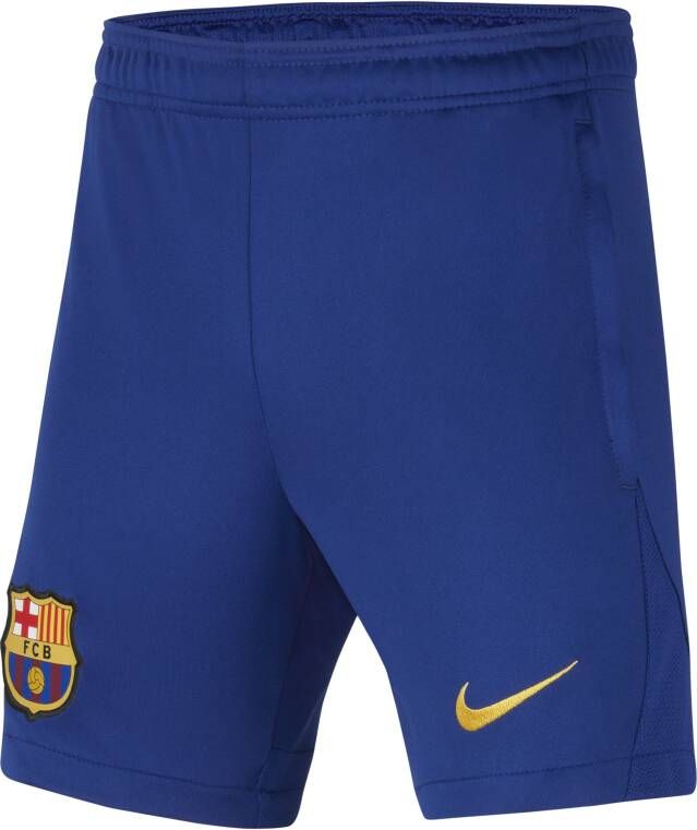 Nike FC Barcelona Academy Pro voetbalshorts met Dri-FIT voor kids Blauw