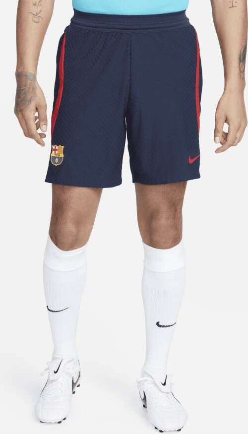Nike FC Barcelona Strike Elite Dri-FIT ADV Knit voetbalshorts voor heren Blauw